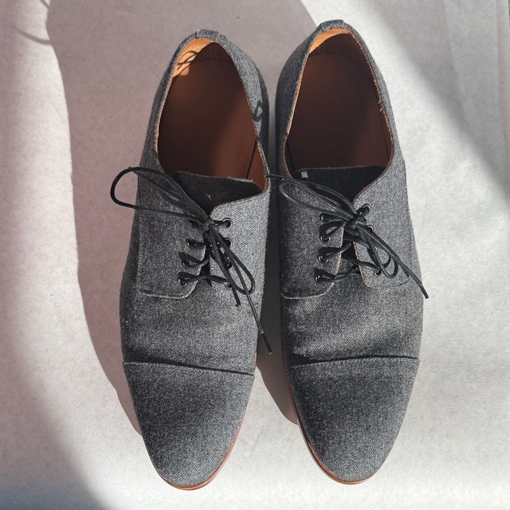 Taft Gray Men's Kennedy Oxford Shoes